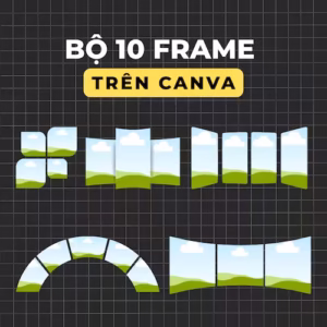 Bộ 10 Frame Canva 2726