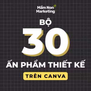 Combo 30 ấn phẩm thiết kế trên canva