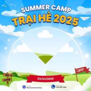 Frame canva Summer camp