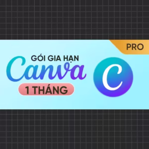 Canva Pro 1 tháng - Gia hạn chính chủ