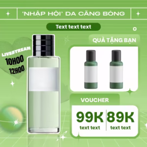 Mẫu Khung Sản Phẩm Nhập Hội Da Căng Bóng