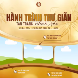 Frame Canva Hành Trình Thư Giản