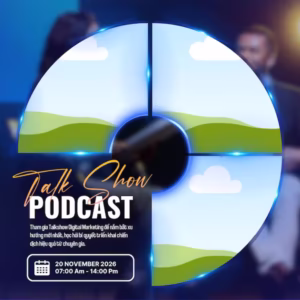 Frame canva Talk Show