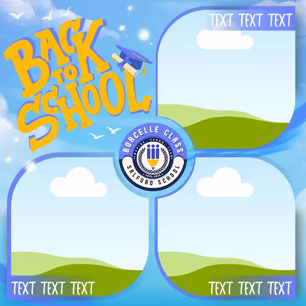 Frame Canva Back to School